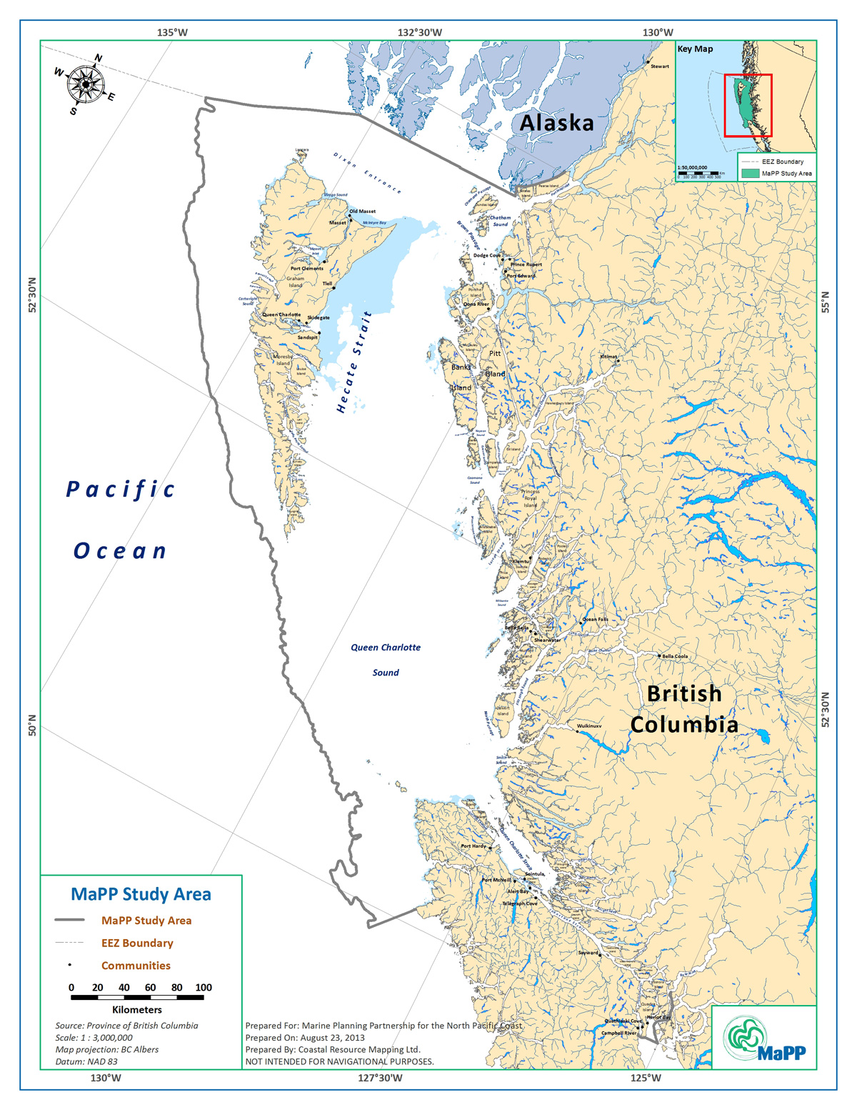 Central Coast District Fishing Maps